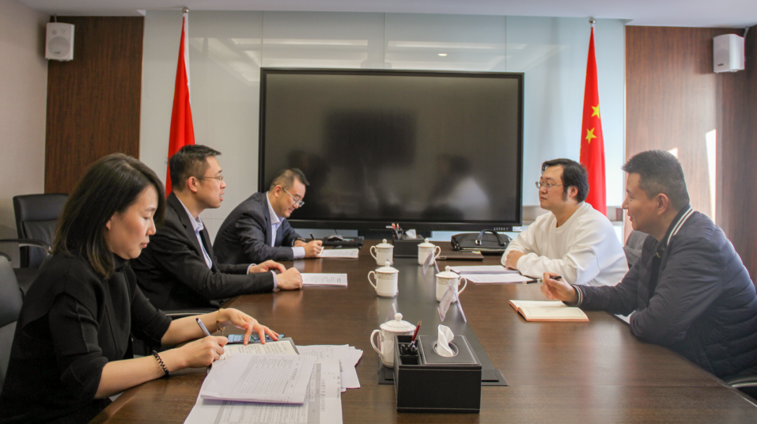 市工信局到訪公司與工業(yè)倍增基金管理團(tuán)隊(duì)開(kāi)展座談交流